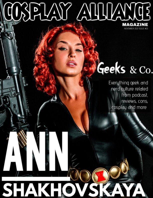 View Cosplay Alliance Magazine November 2021 Part 1 Issue #25 by Individual Cosplayers