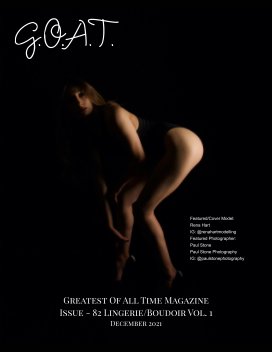 GOAT Issue 82 Lingerie Boudoir 1 dec 2021 book cover