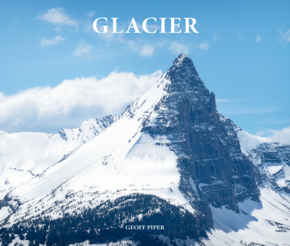 View Glacier || Coffee Table Edition (13x11) by Geoff Piper