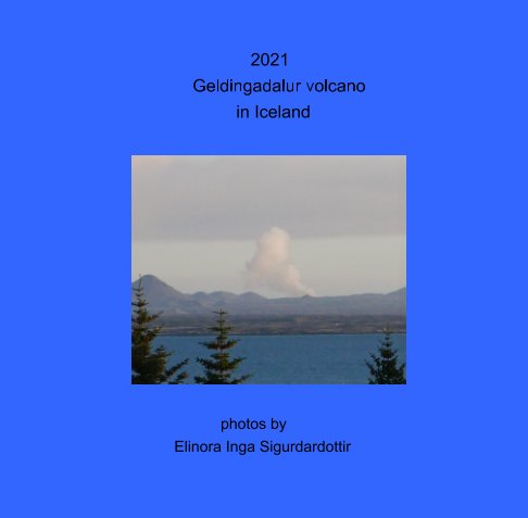 View 2021 Geldingadalur volcano in Iceland by Elinora Inga Sigurdardottir