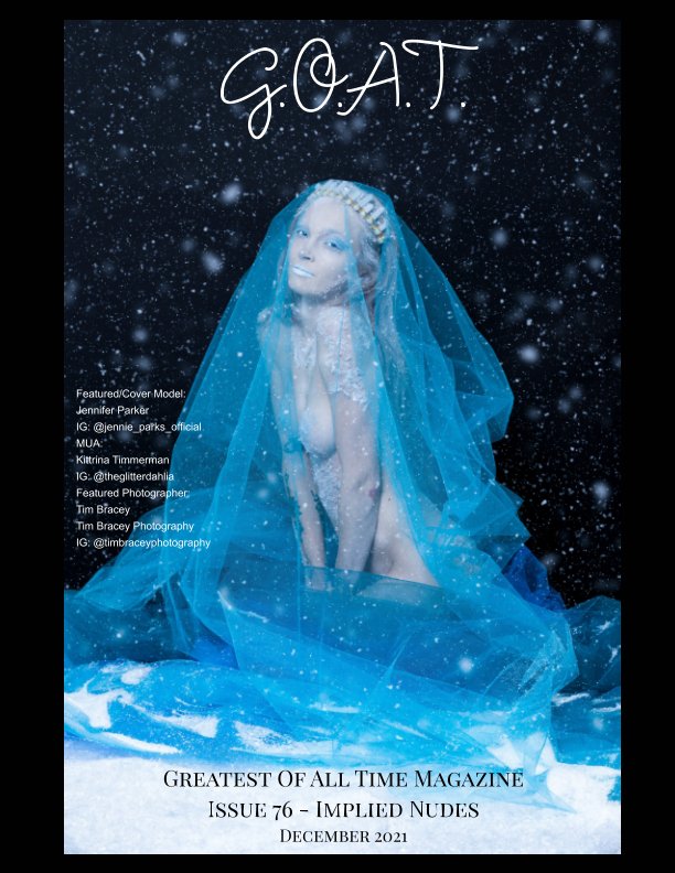 View GOAT Issue 76 Implied Nudes by Valerie Morrison
