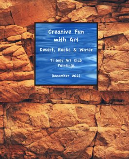 Creative Fun with Art -Desert, Rocks, Water book cover