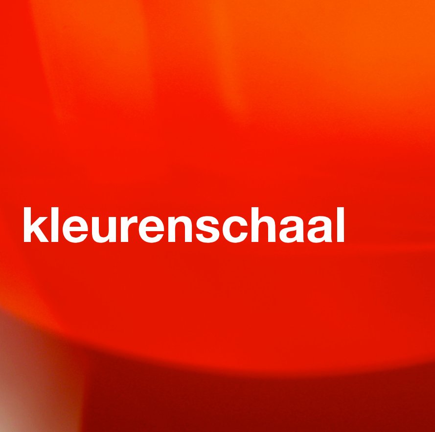 View kleurenschaal by Jaap van Dijk