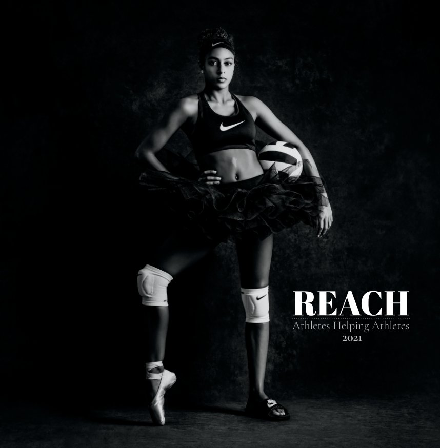 View REACH. Athletes Helping Athletes (12 inches x 12 inches) by Jennifer Lindberg Studio