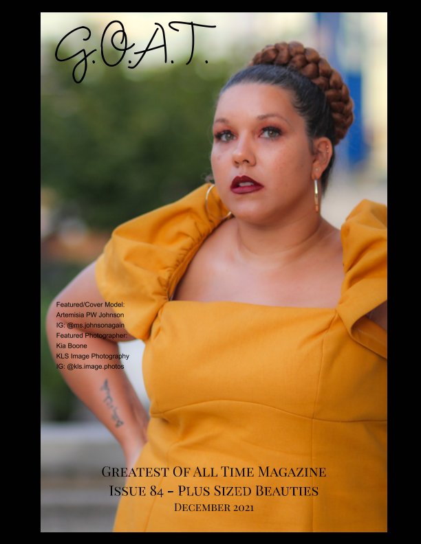 View GOAT Issue 84 Plus Sized Beauties by Valerie Morrison