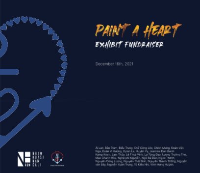 Paint a Heart Exhibit Fundraiser 2021 book cover