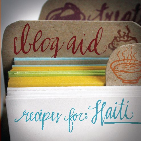 View Blog Aid - Recipes for Haiti (Softcover) by Twenty-seven food bloggers