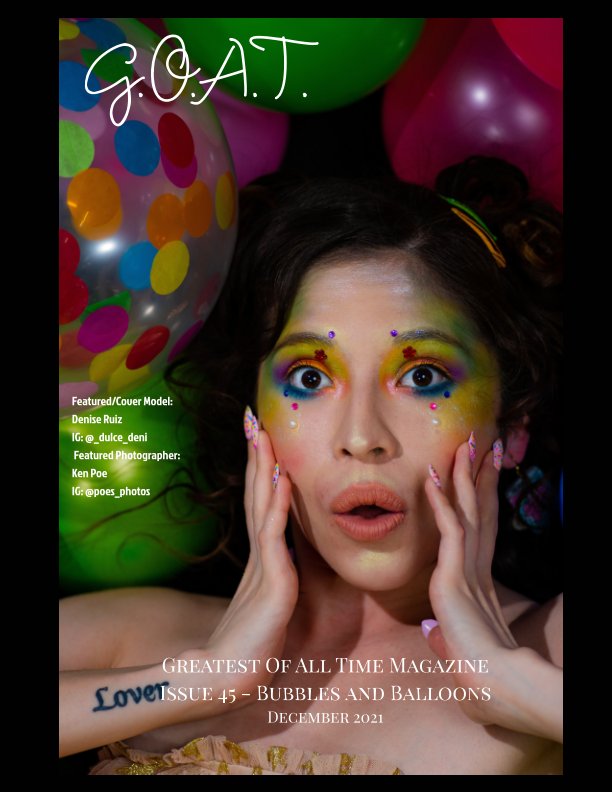 Ver GOAT Issue 45 Bubbles and Balloons por Valerie Morrison, O. Hall
