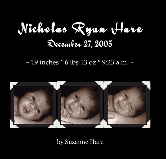 Ver Nicholas Ryan Hare December 27, 2005 por Suzanne Hare