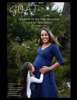 GOAT Issue 78 Maternity book cover