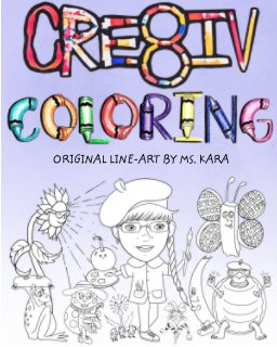 Cre8iv Coloring book cover