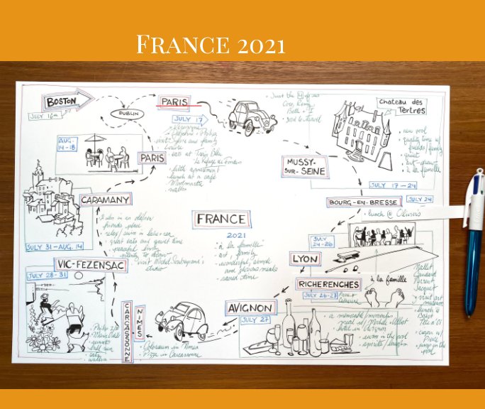 Bekijk Drawings of France 2021 op Jean-Paul Jacquet