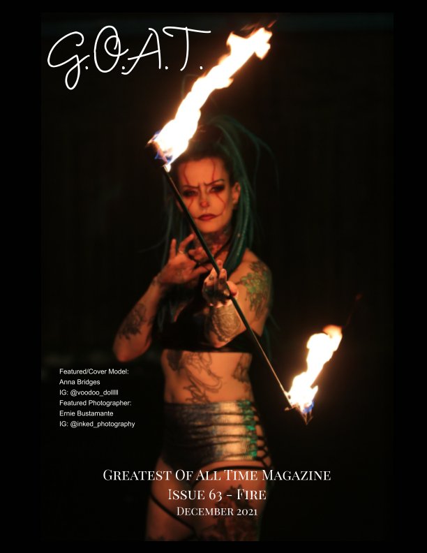 Ver GOAT Issue 63 - Fire por Valerie Morrison, O. Hall