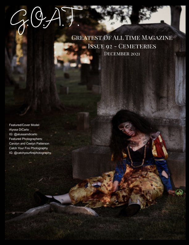 GOAT Issue 92 Cemeteries nach Valerie Morrison, O. Hall anzeigen