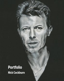 Nick Cockburn Artist Portfolio Book book cover