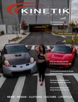 Kinetik magazine book cover