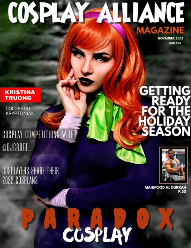 View Cosplay Alliance Magazine November 2021 Part 2 Issue #26 by Individual Cosplayers