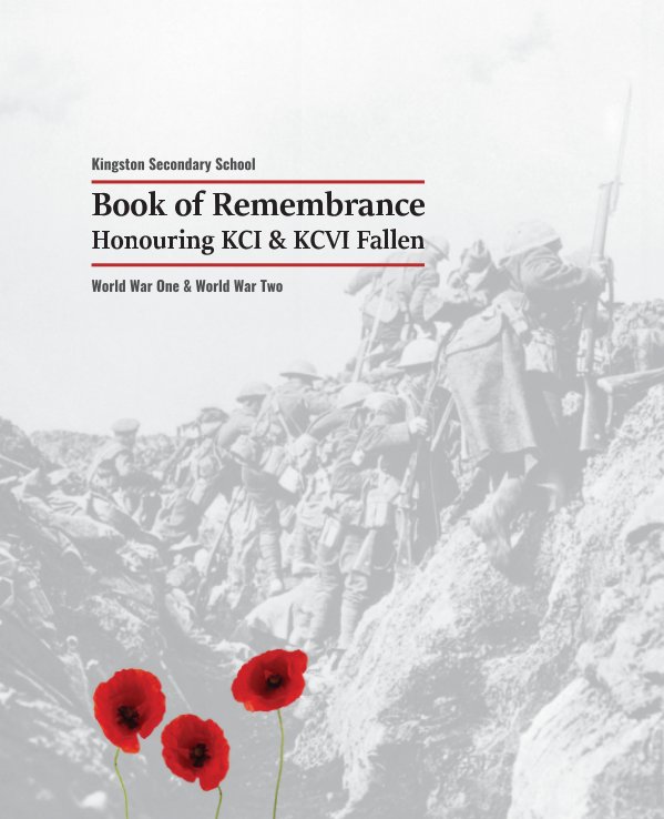 View KCVI Roll of Honour by Kevin Reed/ Joanne Whitfield