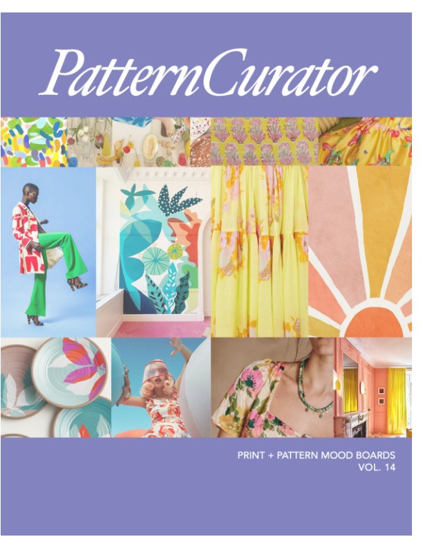 View Pattern Curator Print + Pattern Moodboards Vol. 14 by Pattern Curator