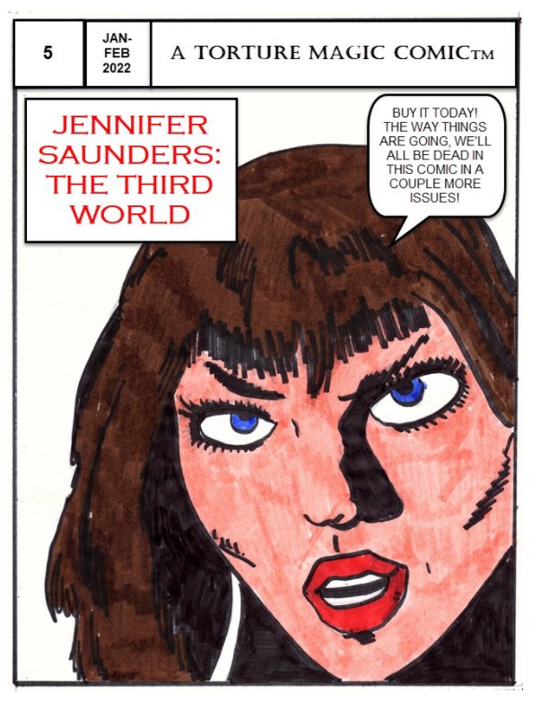 Ver Jennifer Saunders - The Third World Issue # 5 por Douglas Todt