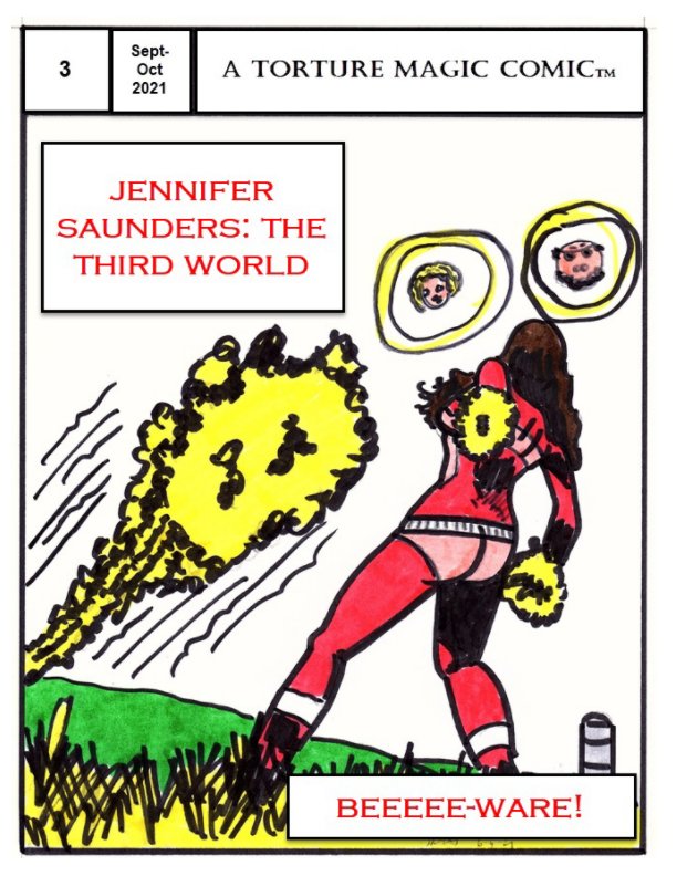 Visualizza Jennifer Saunders - The Third World Issue # 3 di Douglas Todt