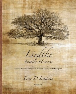 Liedtke Family History book cover