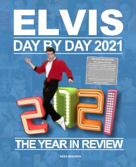 Elvis Day By Day 2021 book cover