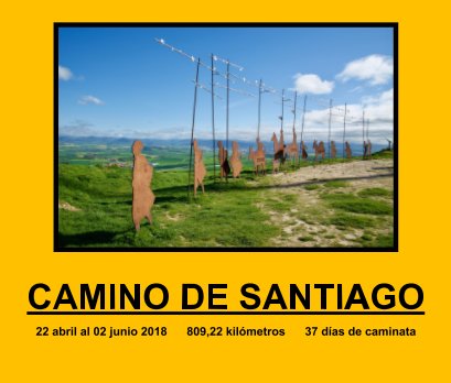Camino de Santiago 22 abril 2018 al 02 junio 2018 - 37 días / 809,22 Km book cover