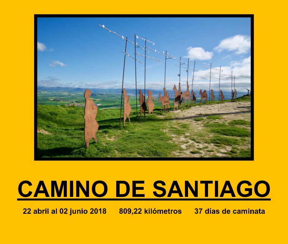 Ver Camino de Santiago 22 abril 2018 al 02 junio 2018 - 37 días / 809,22 Km por Arturo Cabrera Ahrensburg