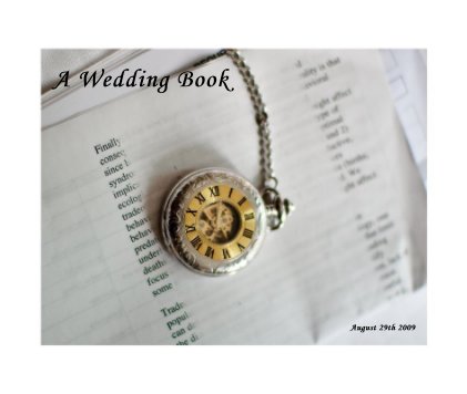A Wedding Book book cover