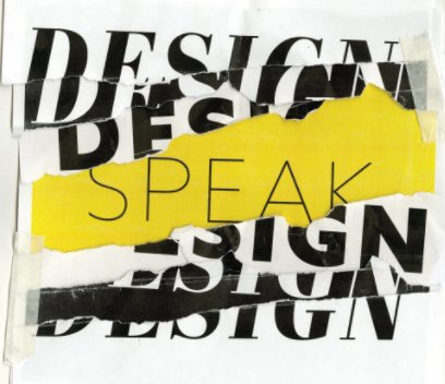 Design Speak Volume 12 book cover