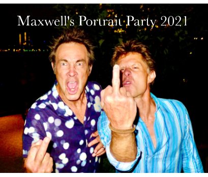 Maxwell's Portrait Party 2021 book cover