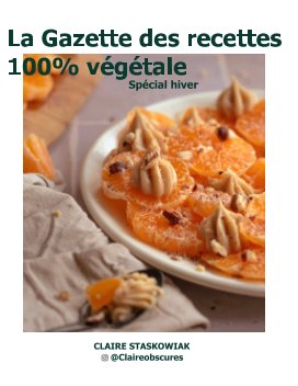 La gazette des recettes végétale book cover