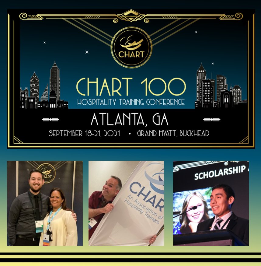 Ver CHART 100 Atlanta: Hospitality Training Conference por Lisa Marovec