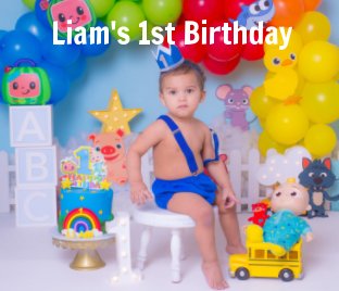 Liam's First Birthday book cover