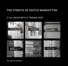 THE STREETS OF DUTCH MANHATTAN book cover
