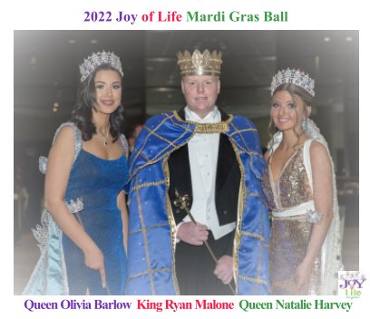 Joy of Life Mardi Gras Ball 2022 book cover