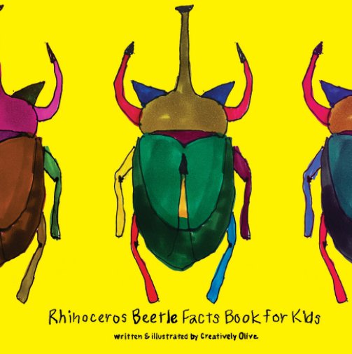 Ver Rhinoceros Beetle Facts Book for Kids por Creatively Olive