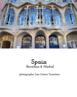 Barcelona and Madrid, SPAIN book cover