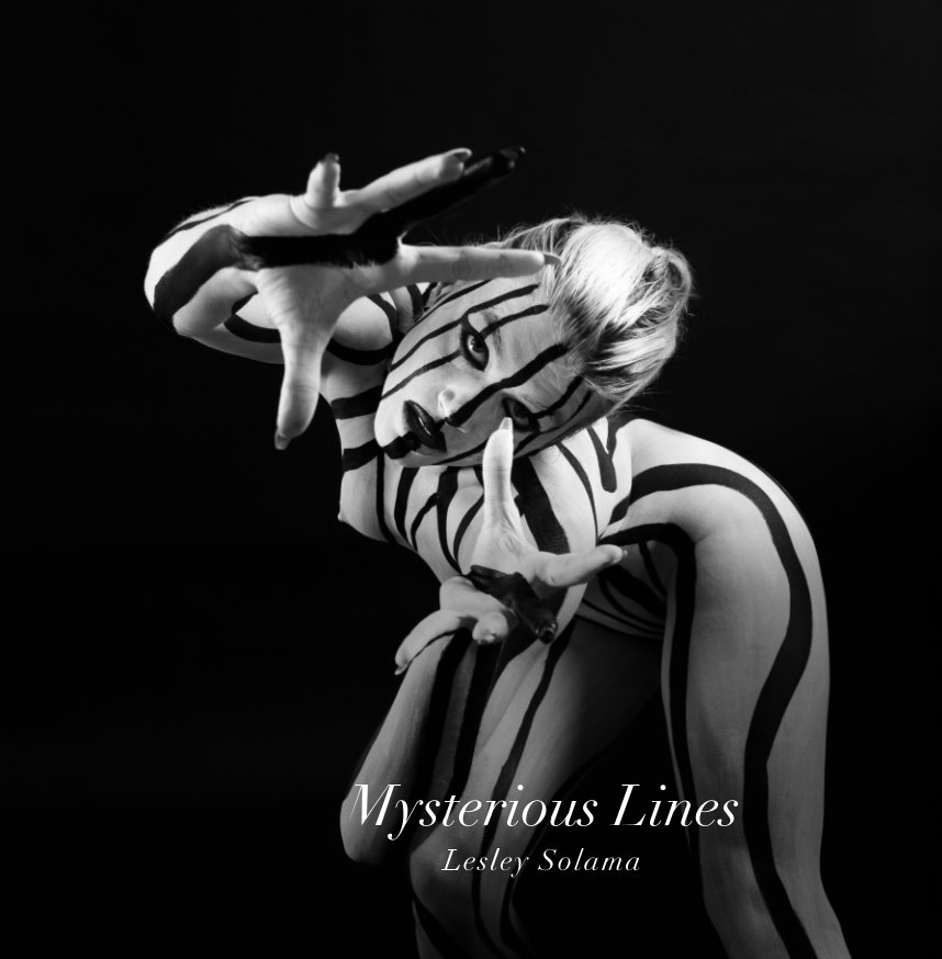 View Mysterious Lines - Fine Art Collection - 30x30 cm - The joy of movement in the skin of lines… by Lesley Solama