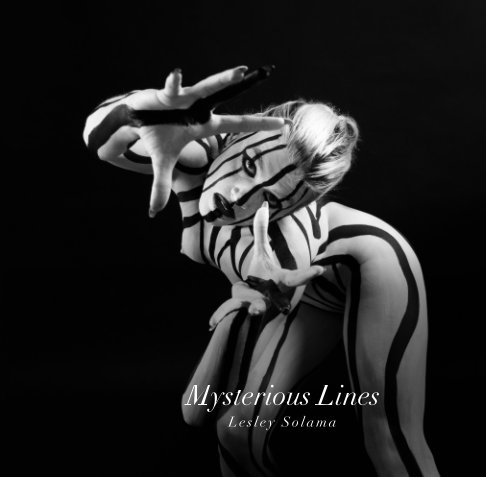 View Mysterious Lines - Mini Collection - 18x18 cm - The joy of movement in the skin of lines… by Lesley Solama