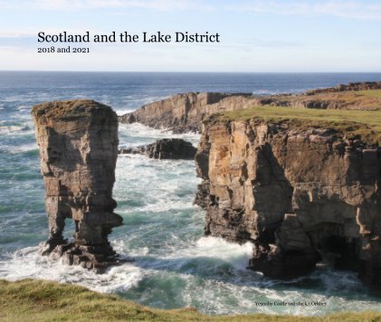 Scotland and the Lake District book cover