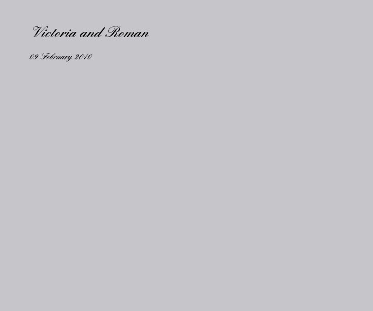 Ver Victoria and Roman por su131