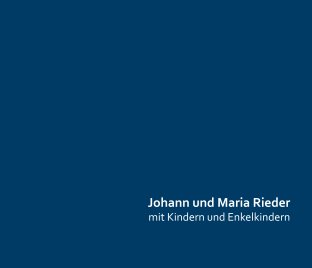 Johann und Maria Rieder book cover