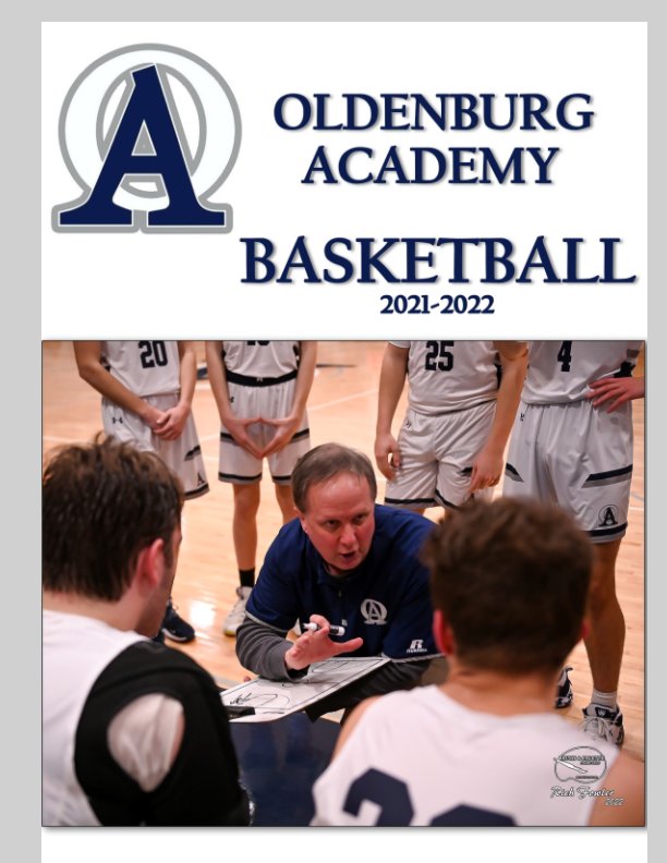 View Oldengurg Academy Basketball 2021-22 by Rich Fowler