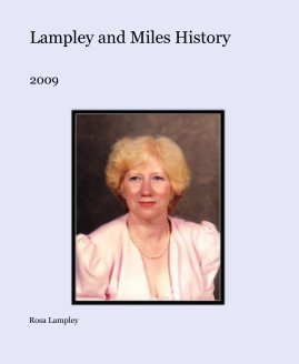 Lampley and Miles History book cover