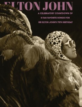 Elton John Magazine book cover