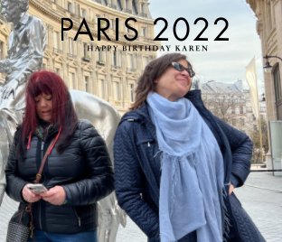 Paris 2022 - 10x8 book cover