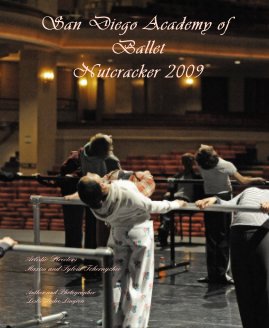 San Diego Academy of Ballet Nutcracker 2009 book cover