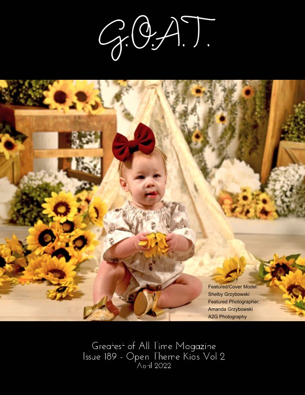Ver GOAT Issue 189 Open Theme Kids Vol 2 April 2022 por Valerie Morrison, O Hall